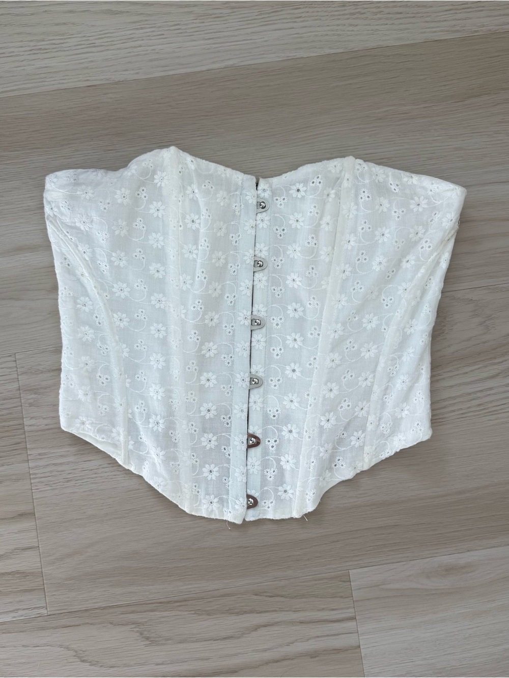 Princess Polly White Corset Top